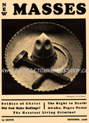 New Masses / Hammer, Sickle & Sombrero<br>(Tina Modotti, 1928)