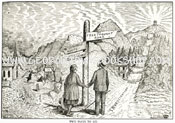 Freethinkers' Pictorial Text Book - Two Ways to Go